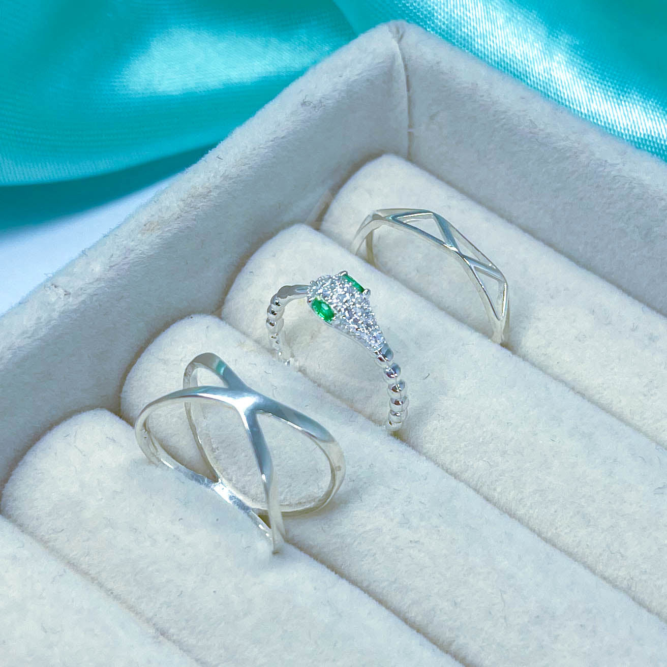 Mix de Anéis Geométrico e Cobra