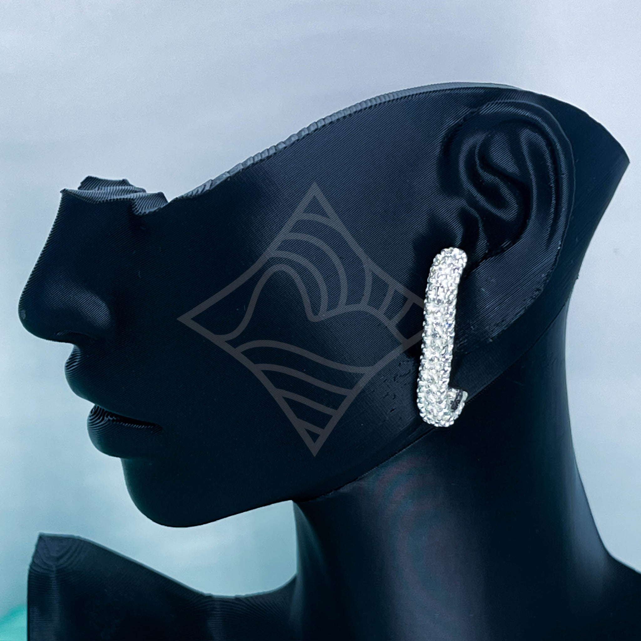 Earhook Cravejado Luxo Unitário
