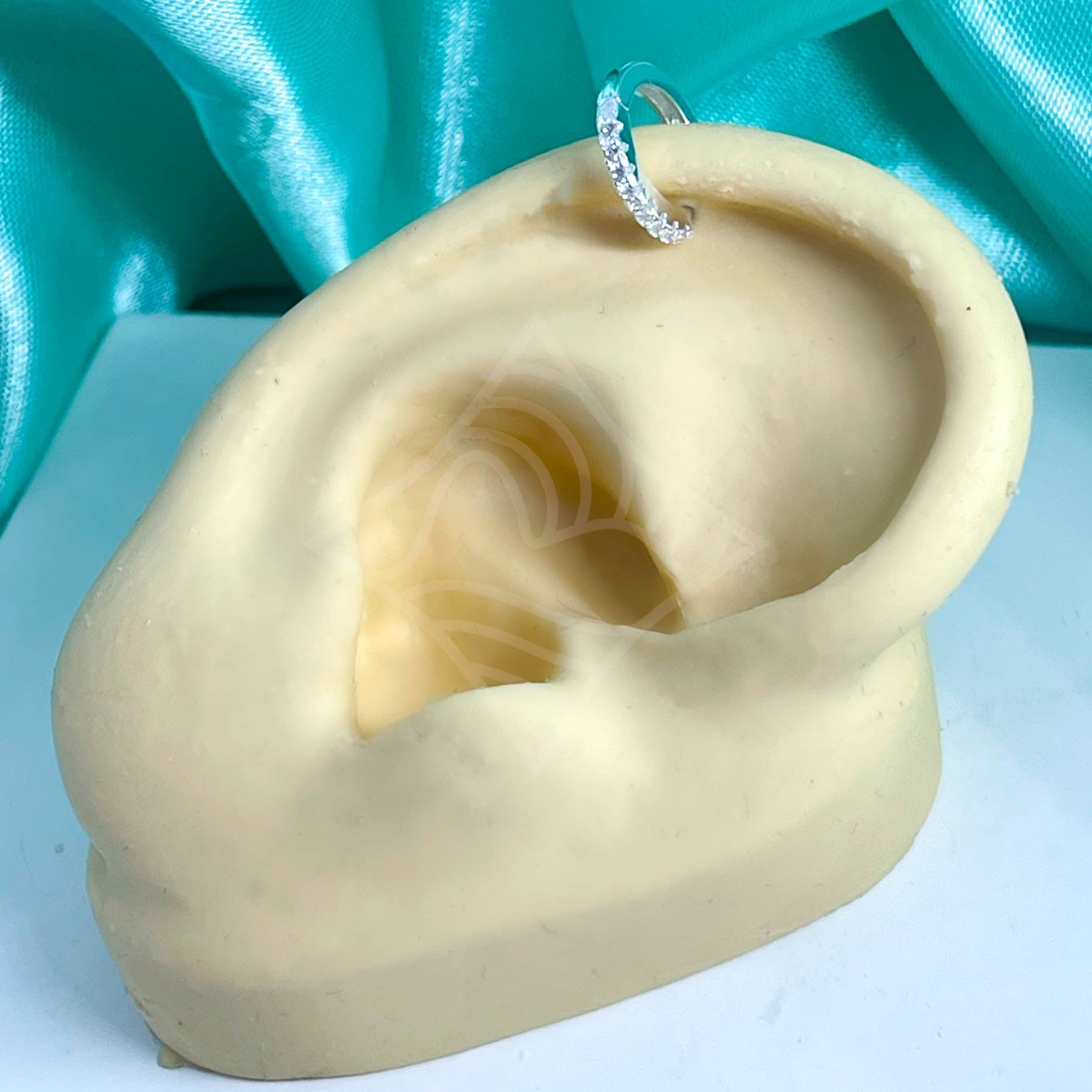 Piercing Argolinha Cravejada Cate
