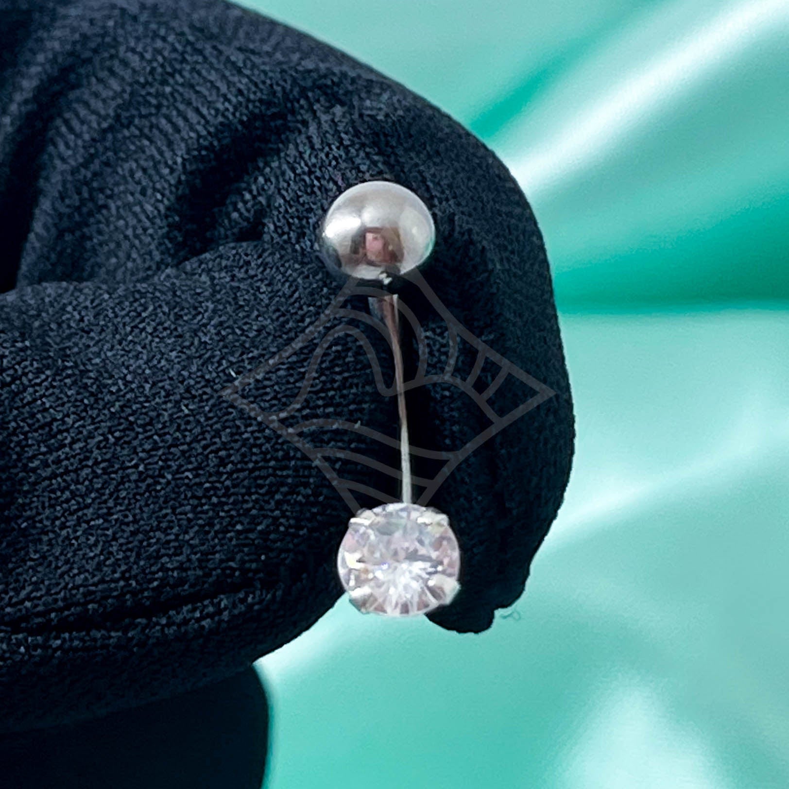 Piercing Umbigo Ponto de Luz