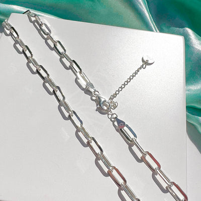 Chocker Correntaria Prata de Açúcar 6mm
