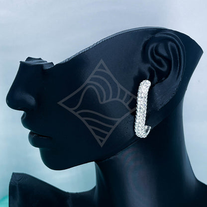 Earhook Cravejado Luxo Unitário