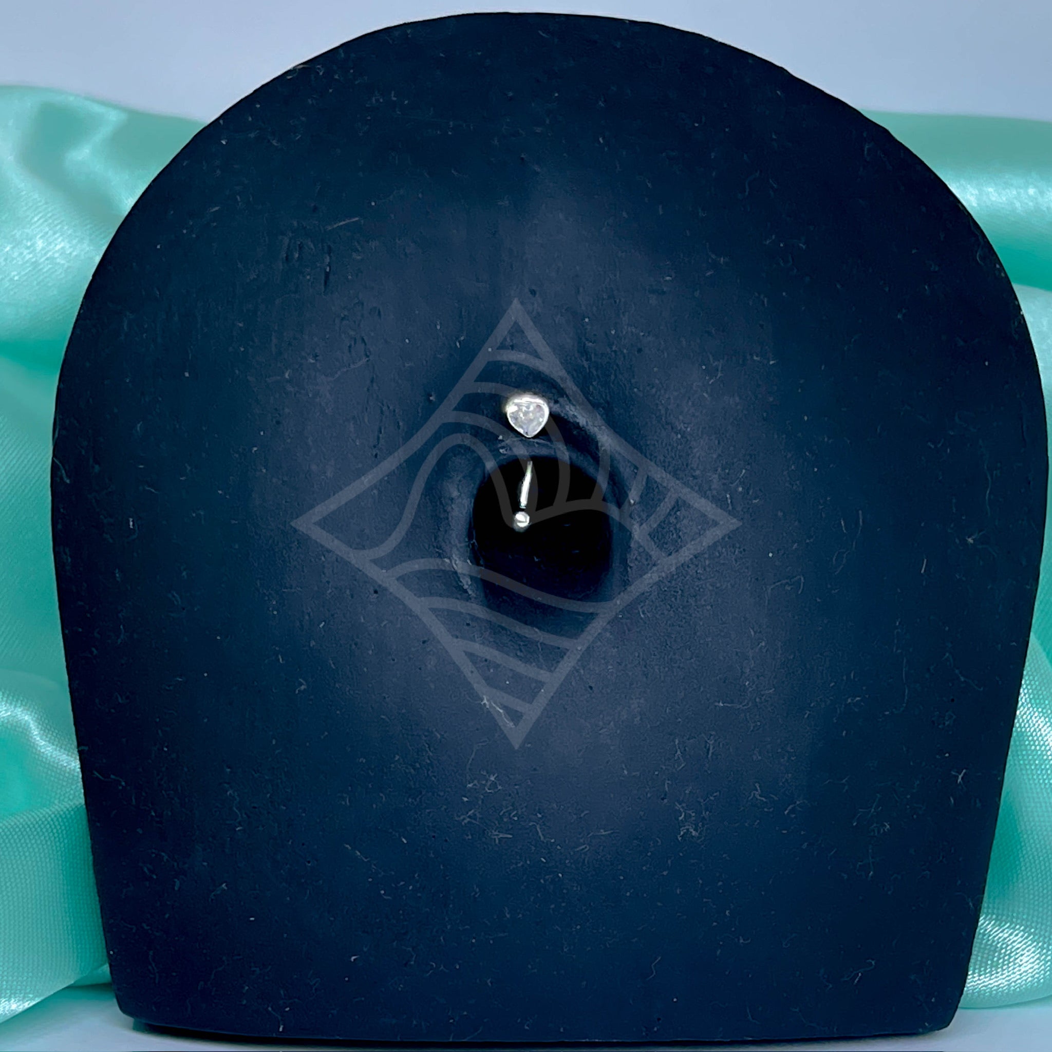 Piercing Umbigo Coração Embutido