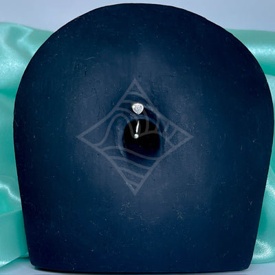 Piercing Umbigo Coração Embutido