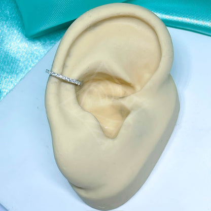Piercing Articulado Argolinha Cravejada 12mm - Conch