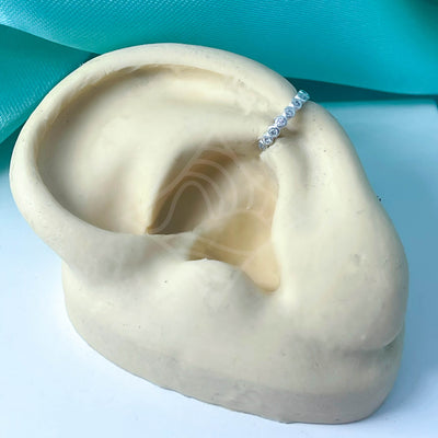 Piercing Conch Bolinhas