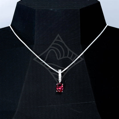 Colar Pingente Nina Vermelho