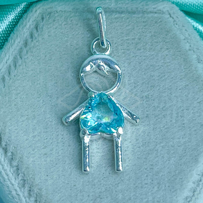 Pingente Menina ou Menino Coração