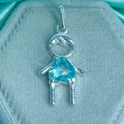 Pingente Menina ou Menino Coração