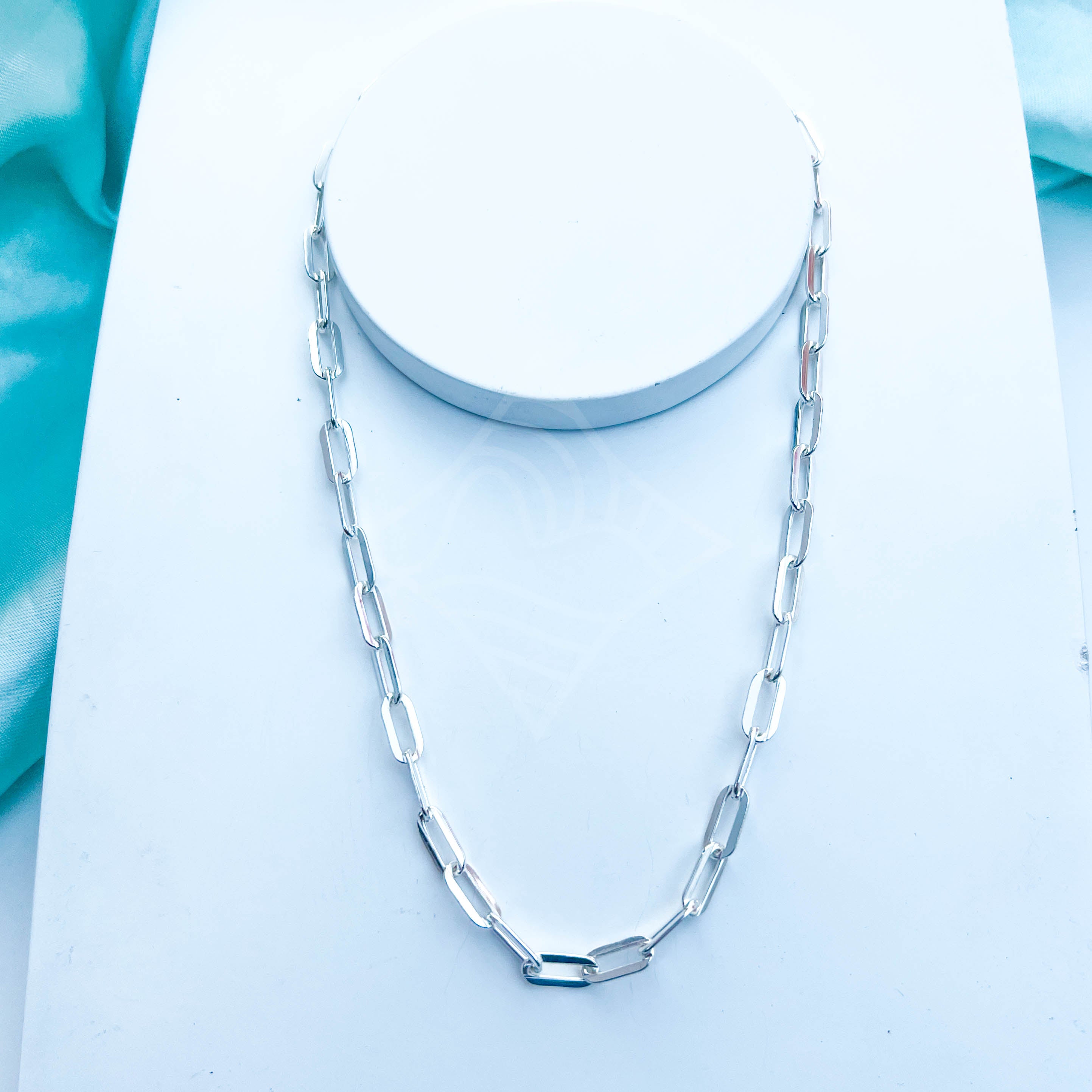 Chocker Correntaria Prata de Açúcar 6mm