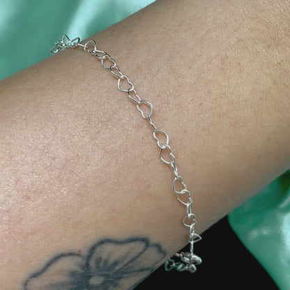 Pulseira Elos Coração
