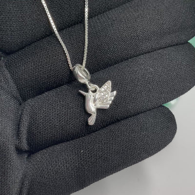 Colar Colibri Cravejado