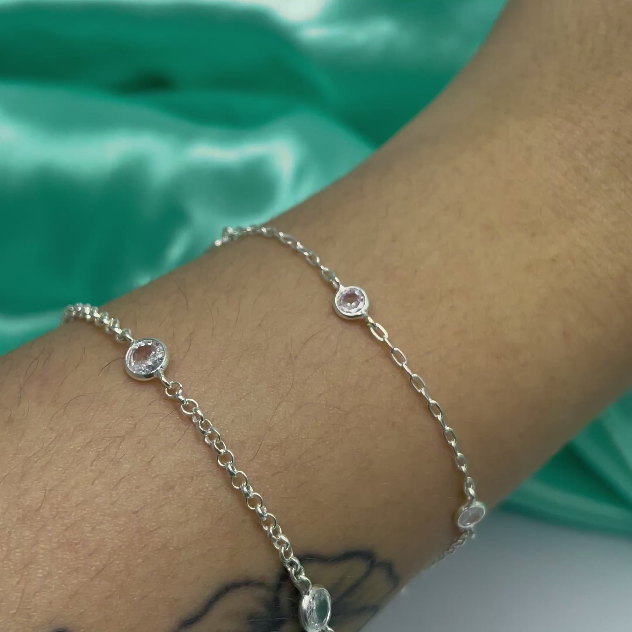 Pulseira 4 Pontos de Luz Delicado