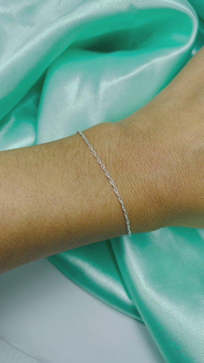 Pulseira Minimalista Corda