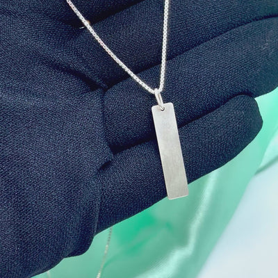 Colar Pingente Plaquinha Personalizada