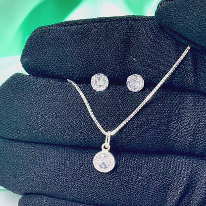 Conjunto Ponto de Luz Cristal