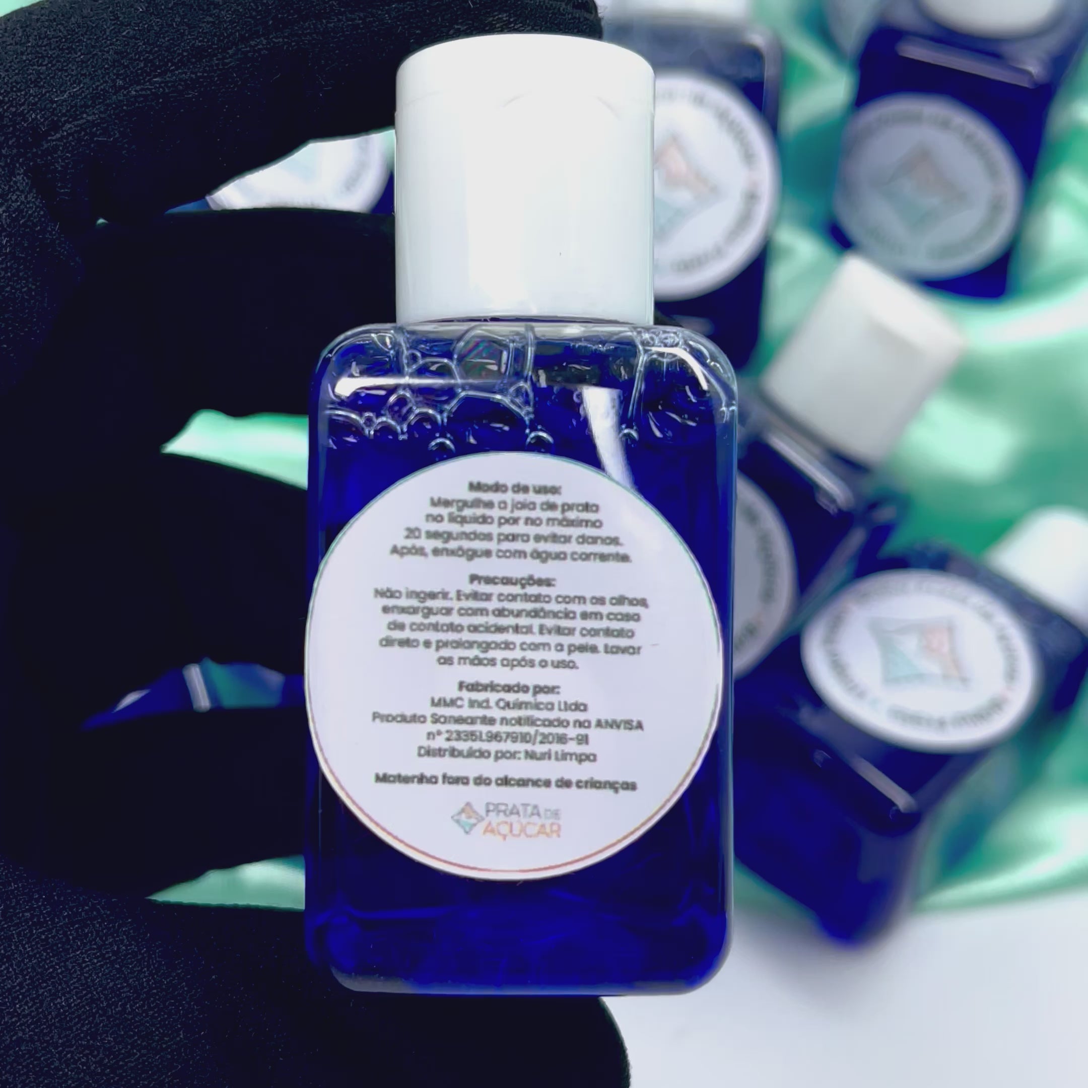 Brilha Prata de Açúcar - Limpa Prata - 40ml