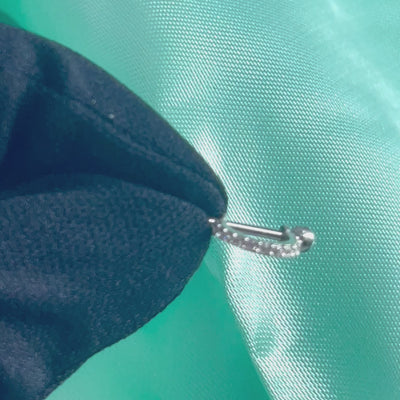 Piercing Cartilagem Cravejado Delicado