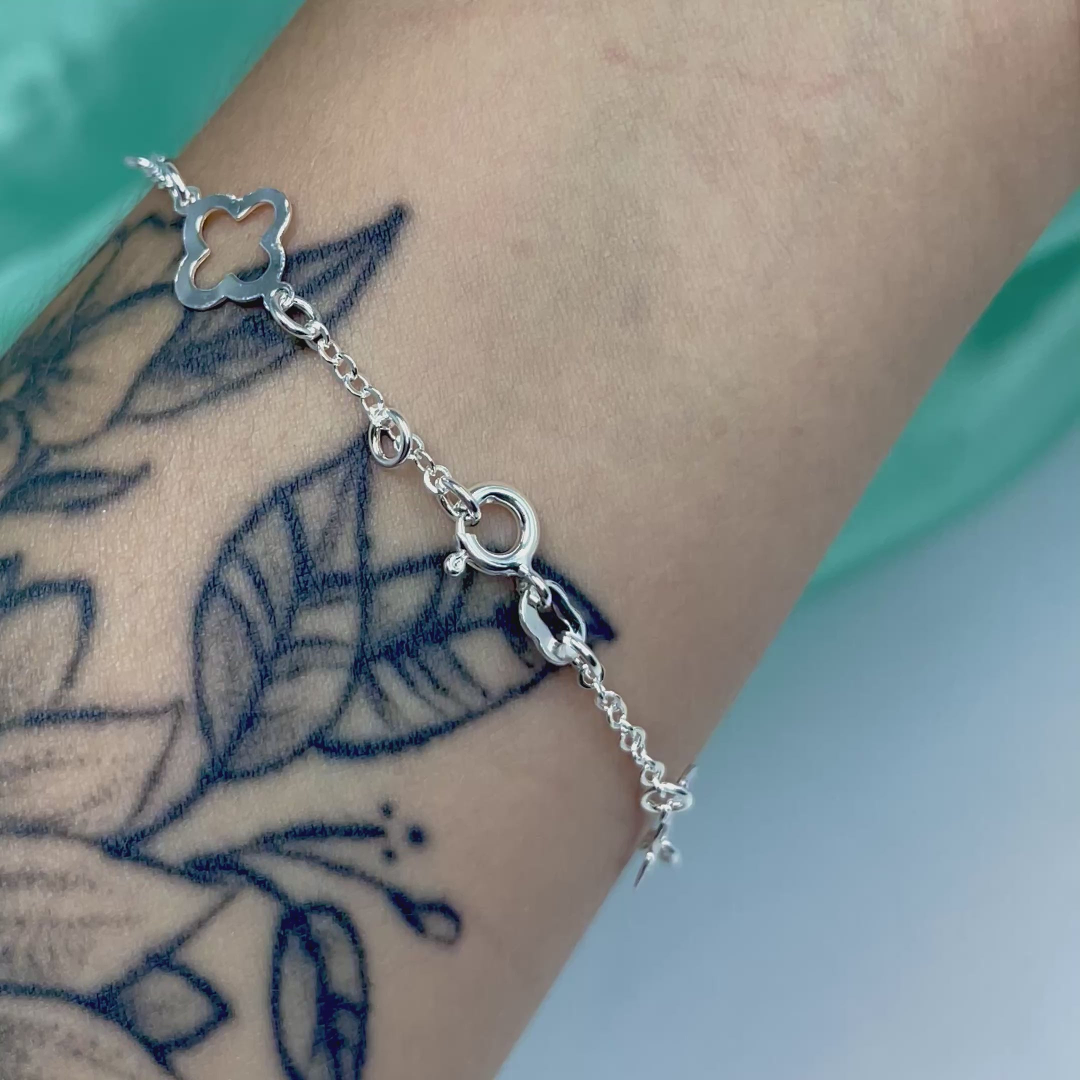 Pulseira 5 Trevos Van Cleef